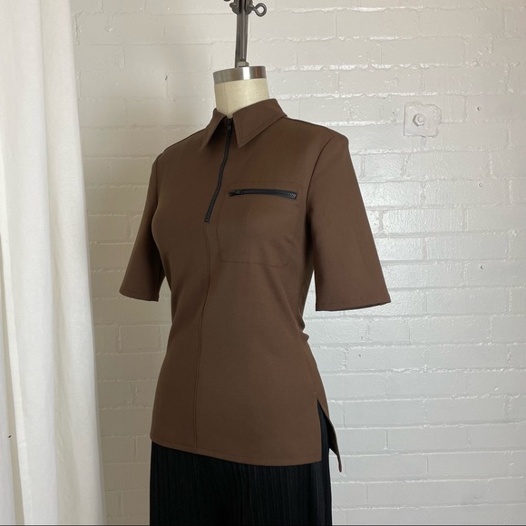 Kwaidon Editions quarter-zip shortsleeved shirt - Picture 2 of 4